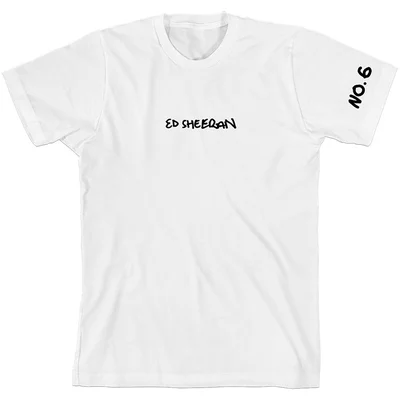 エド・シーラン TOKYO・シティ Ｔシャツ 白