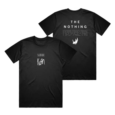 ザ・ナッシング・トラックリスト・Tシャツ
