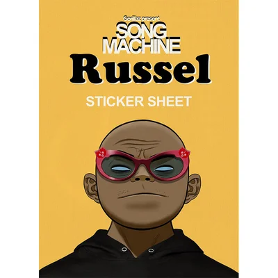 Song Machine Russel ステッカーセット