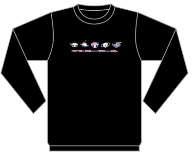 galaxy chuuka long sleeve tee 黒