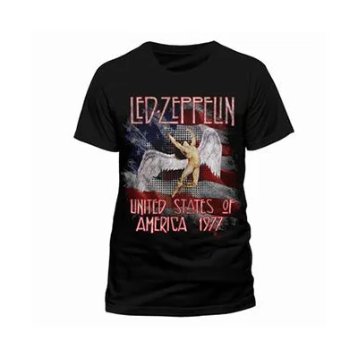 STARS N STRIPES USA blk t mens BLACK