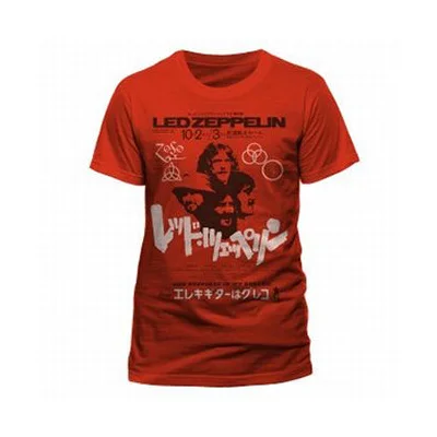 NEW OFFICIAL T-SHIRT RED Japanese Promo Poster