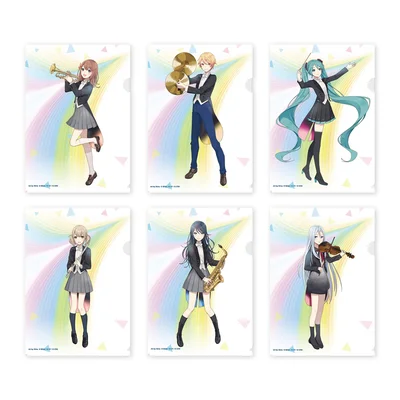 クリアファイル６枚セット