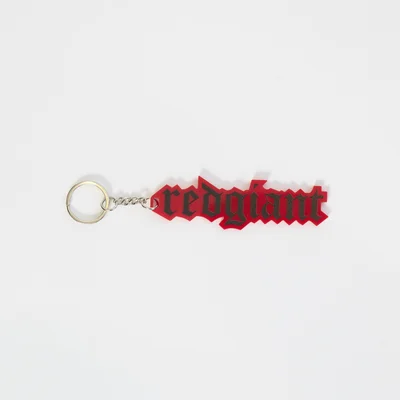 Red Giant Keychain (Logo / Red）