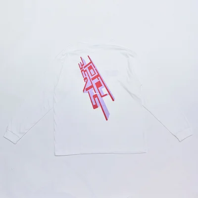 LOGO Long Sleeve T-shirt WHITE