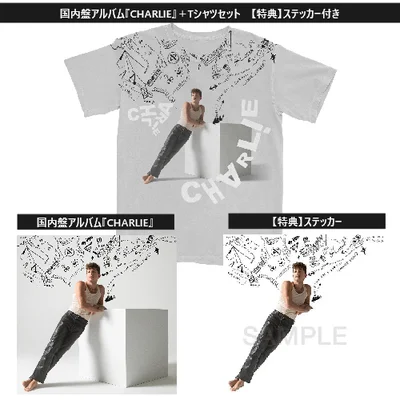 【国内盤】アルバム『CHARLIE』＋ Tシャツ セット