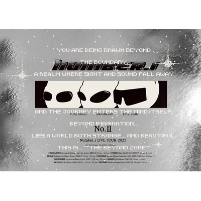 Number_i LIVE TOUR 2025 No.Ⅱ　初回限定盤Blu-ray