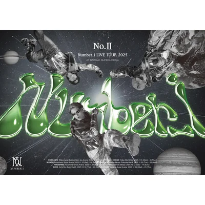 Number_i LIVE TOUR 2025 No.Ⅱ　通常盤DVD