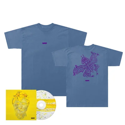 ライフ・ゴーズ・オン・マッシュルーム・バタフライTシャツ＆―(サブトラクト)国内盤CDセット