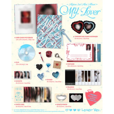 MY, Lover: 2nd Mini Album（ランダムバージョン）