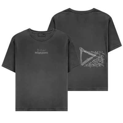 プレイ・チャコールTシャツ