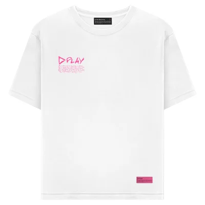 プレイ・ホワイトTシャツ