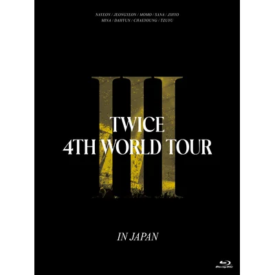 TWICE 4TH WORLD TOUR ’Ⅲ’ IN JAPAN【初回限定盤 Blu-ray】