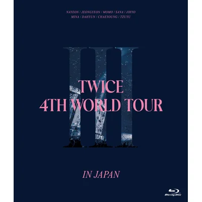 TWICE 4TH WORLD TOUR ’Ⅲ’ IN JAPAN【通常盤 Blu-ray】