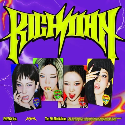 【ラキドロ対象】The 6th Mini Album ‘Rich Man’ (ENERGY Ver.)
